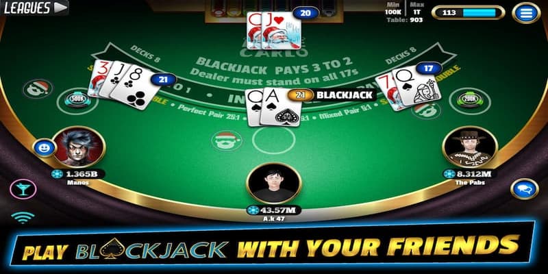 Tổng hợp các bí kíp chơi blackjack trực tuyến uy tín