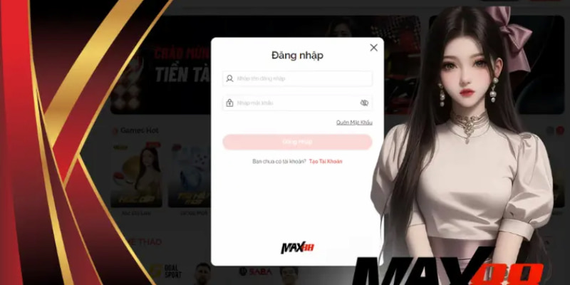 đăng nhập Max88